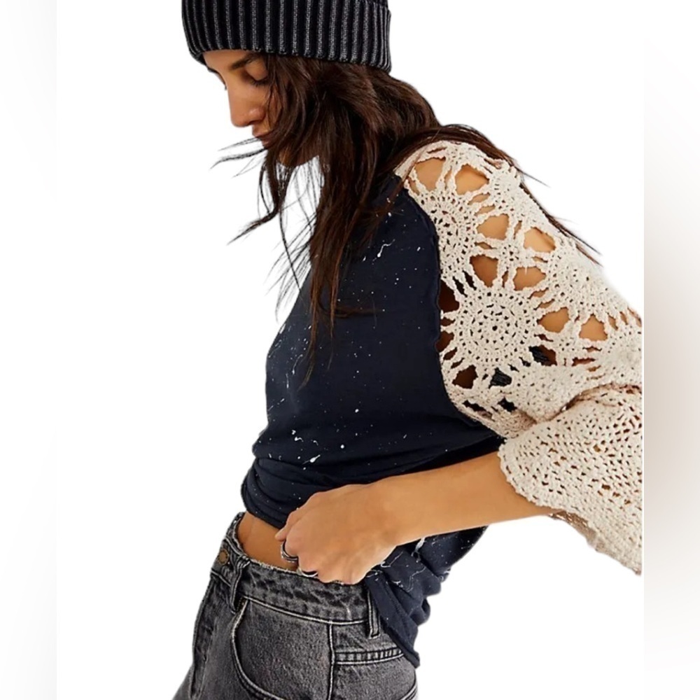 Free People x Tricia Fix Vegas Baby Tee - Picture 6 of 10
